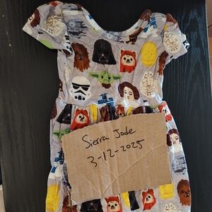 Star Wars Themed 3T Dress Little Sleepies